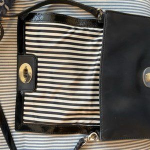 Kate Spade Black Leather Crossbody Purse